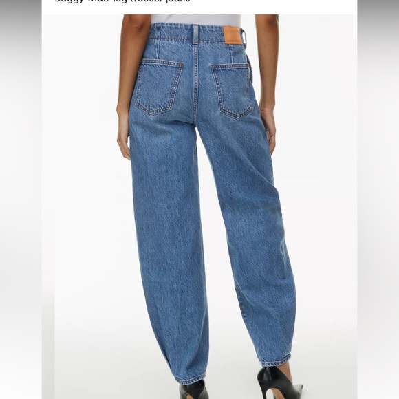 Aritzia 90’s Lana Hi-Rise Baggy Trouser Jean - Picture 8 of 10